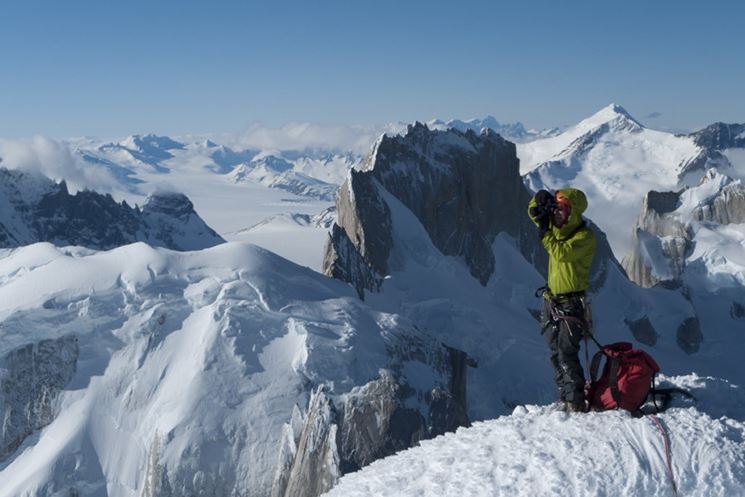 Pantaloni alpinismo invernale