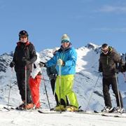 Sciatori in uno ski tour