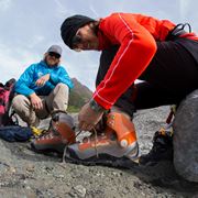 Abbigliamento invernale per arrampicata