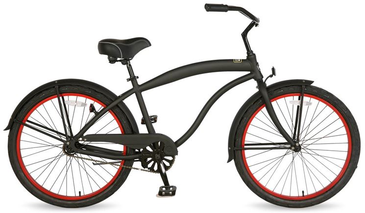 Un modello maschile di bicicletta Cruiser