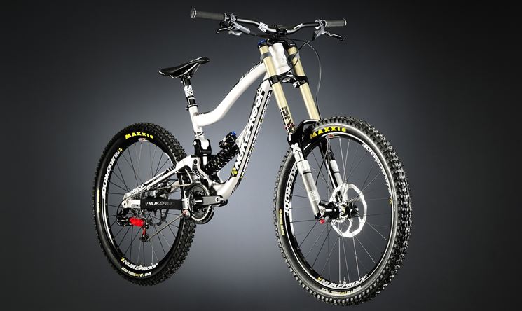 Una bicicletta da downhill