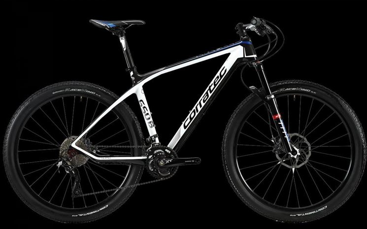 Bici da competizione Corratec X-Vert Carbon 0.1 telaio monoscocca in carbonio