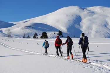 Escursionismo con gli sci