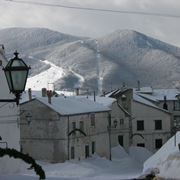 Un'immagine di Capracotta innevata