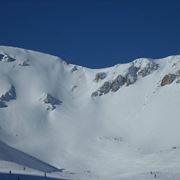 piste innevate del paese di Ovindoli