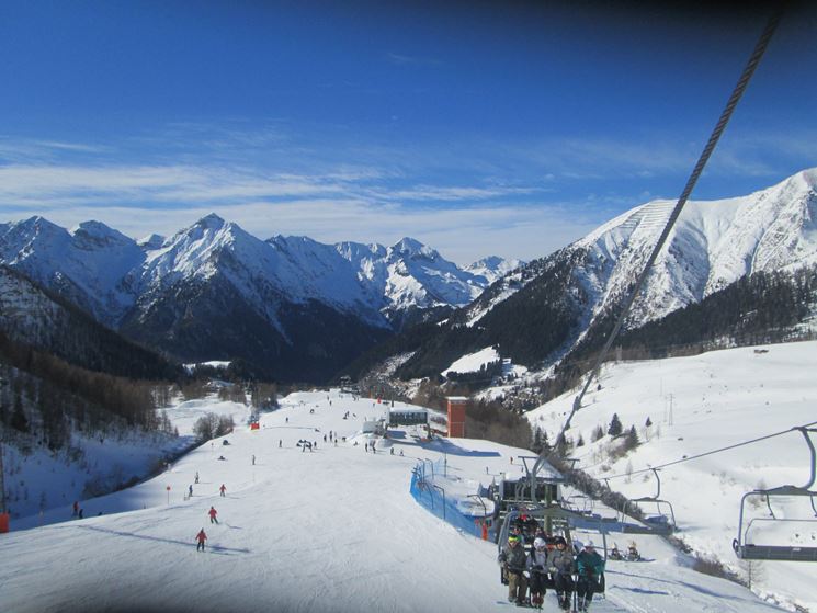 stazione sciistica di Foppolo in inverno