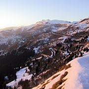 Il passo e il monte Maniva innevato