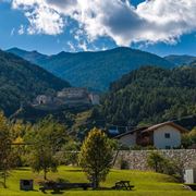  montagne e i boschi del Passo dello Stelvio