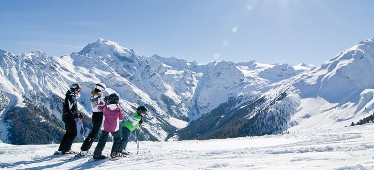 Le piste innevate del Passo dello Stelvio