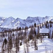 montagne innevate di Cesana Torinese