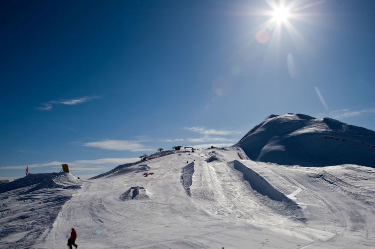 piste da sci innevate a Domobianca