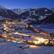 Veduta panoramica del paese di Gstaad