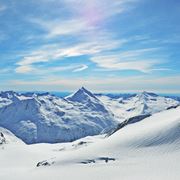 Panoramica delle piste di Saas Fee