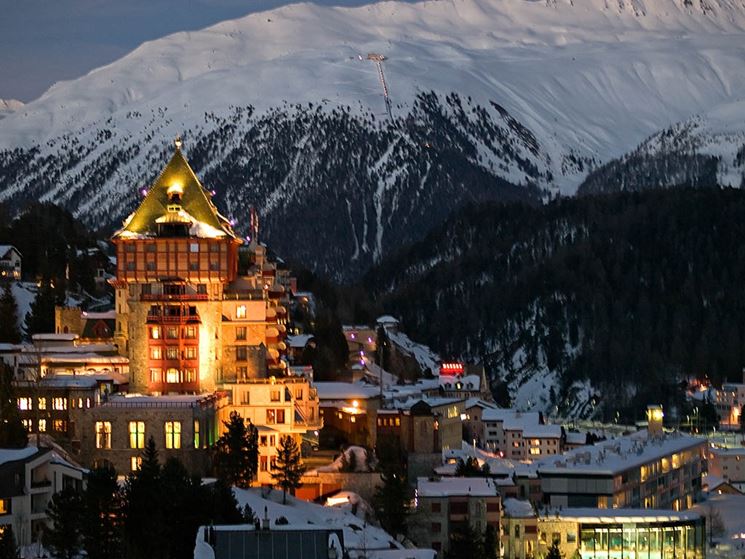 Veduta di Saint Moritz
