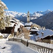 Courmayeur innevata