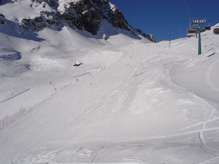 Piste sempre innevate a Monterosa Ski