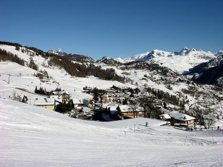 Torgnon dalle piste da sci