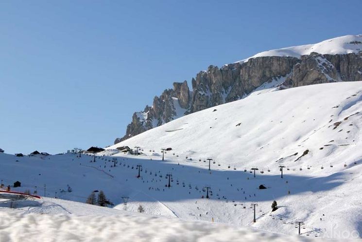 Pista sciistica attrezzata della Marmolada