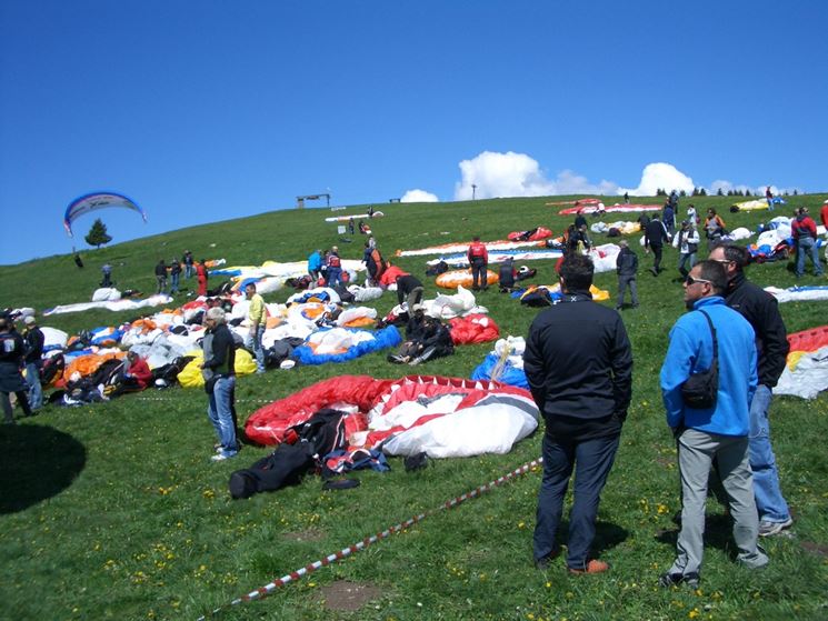 Campionato mondiale di parapendio sul Monte Avena