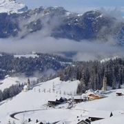 vette innevate in Alta Badia