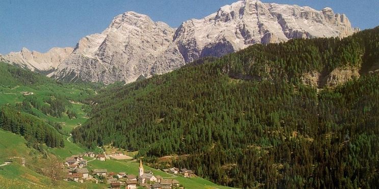 panoramica sull'Alta Badia