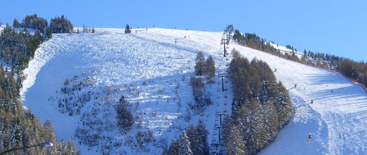 panoramica delle piste di Folgaria