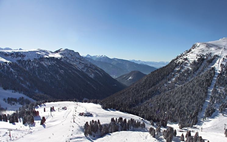 vista panoramica di Obereggen