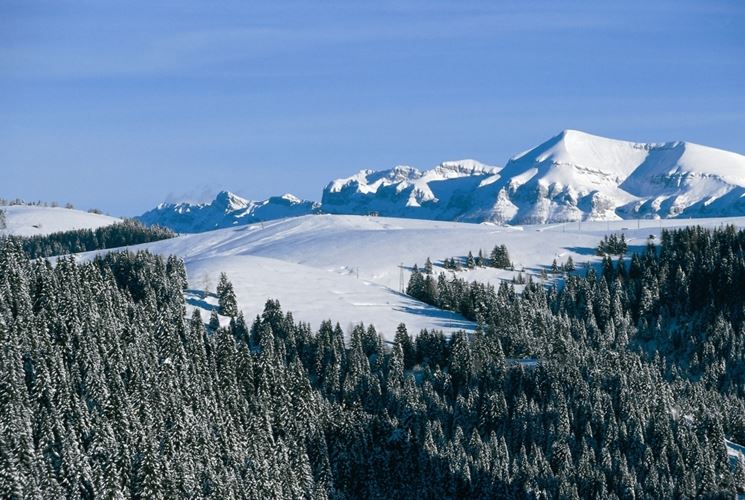 panoramica di Passo Brocon