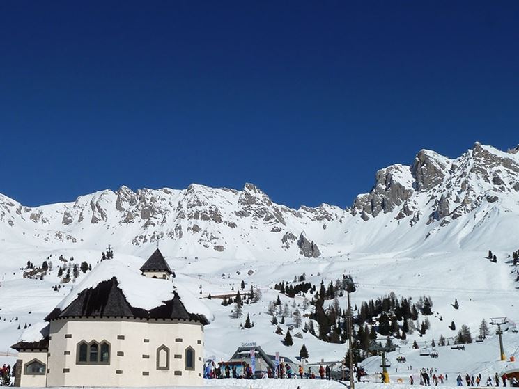 Vacanze sulla neve al passo San Pellegrino