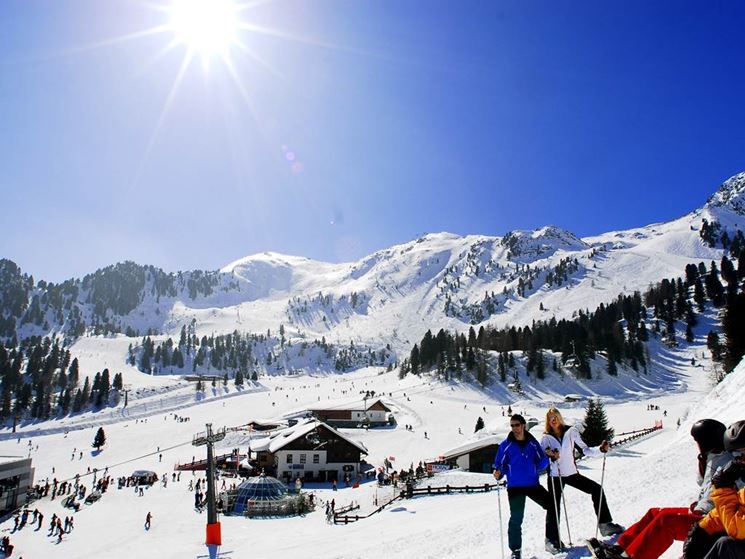 piste da sci innevate a Speikboden