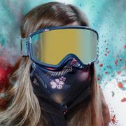 Maschera da snowboard innovativa