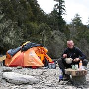 Tenda accogliente, bella e comoda