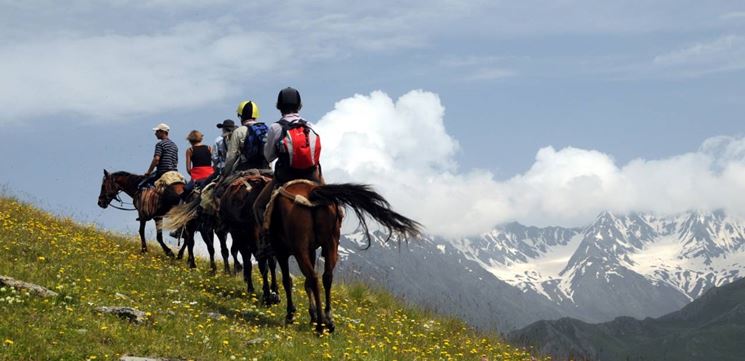 Trekking a cavallo