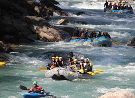 Rafting val di sole