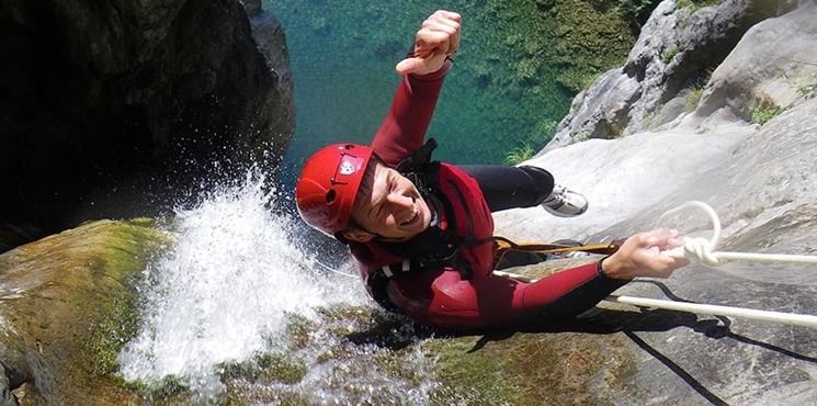 Il canyoning in Trentino regala emozioni e divertimento