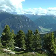 Panorama sulla Val Fiemme Alpe Cermis