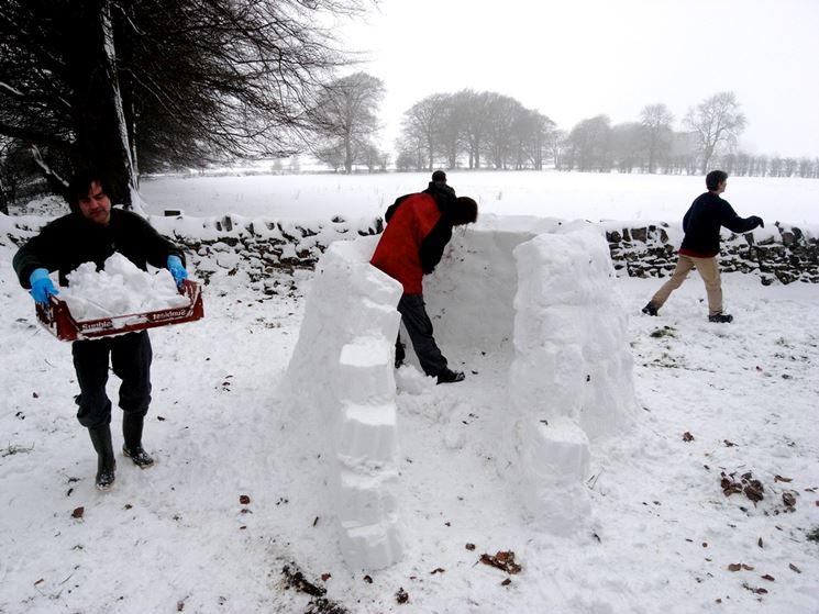 Come costruire un igloo