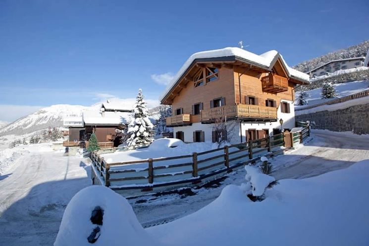 Chalet in montagna in montagna con la famiglia Chalet in montagna