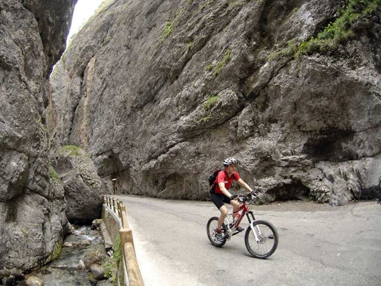 Malga Ciapela in mountain bike sulle Dolomiti