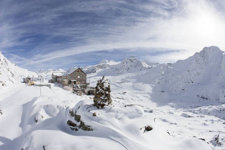 sciare in val senales a ottobre