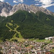 Panoramica sulla valle dell'Alta Pusteria