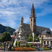 Una delle più caratteristiche piazze di Bolzano