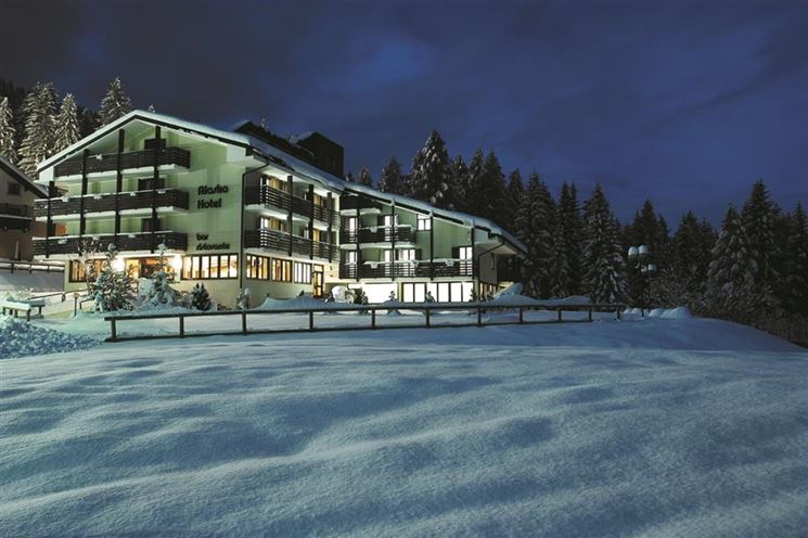 Un hotel sulle piste da sci in Trentino